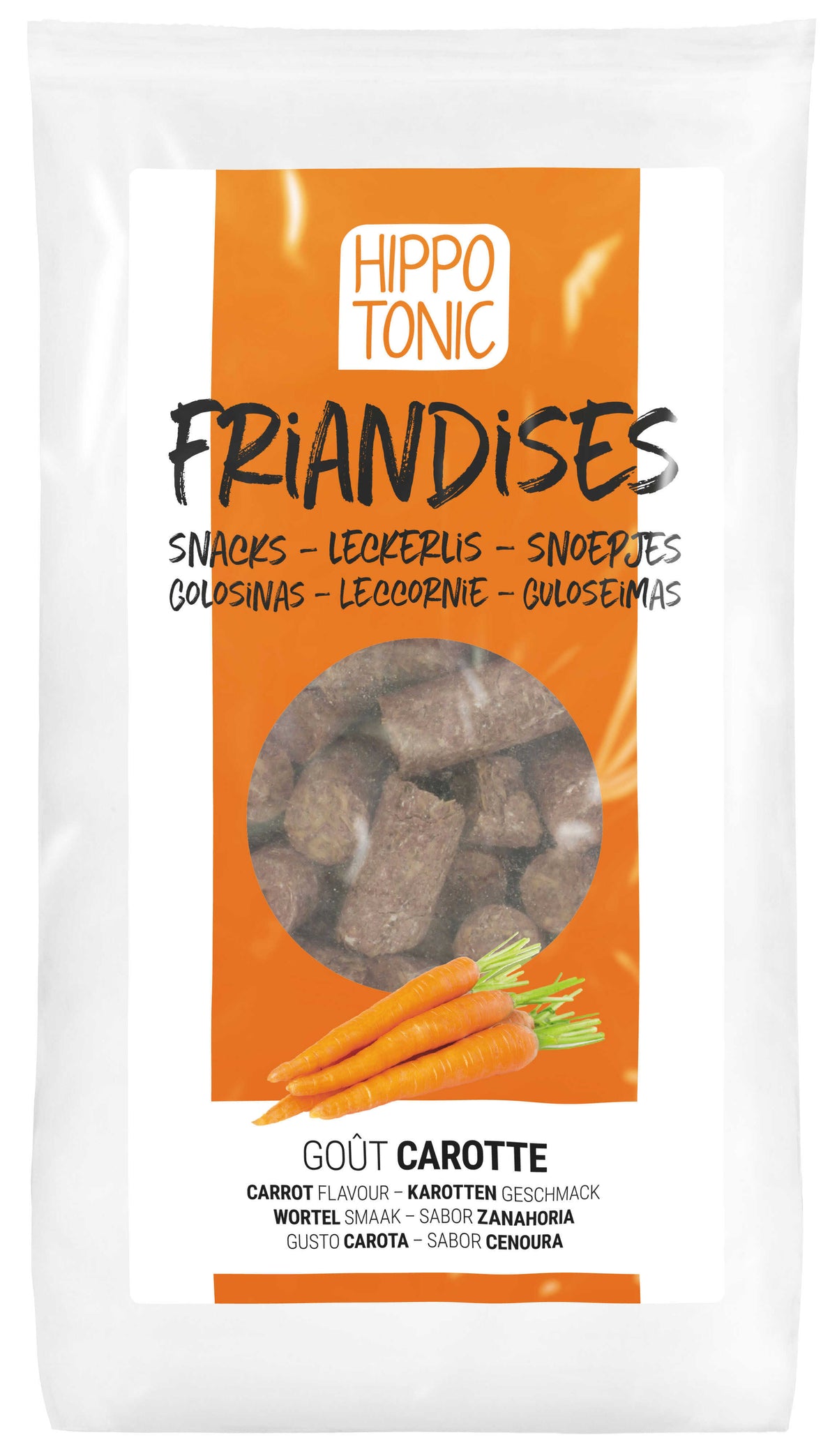 Friandises goût carotte