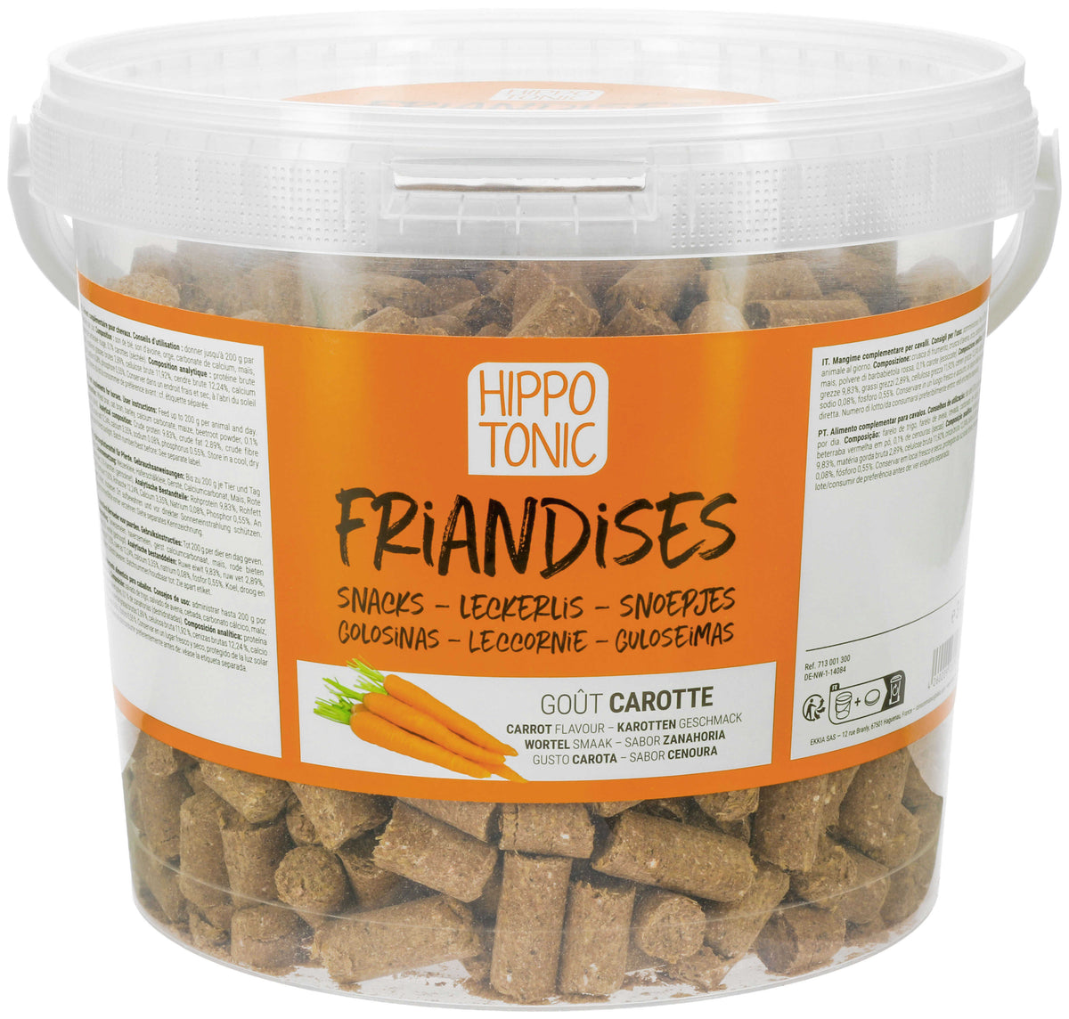 Friandises goût carotte