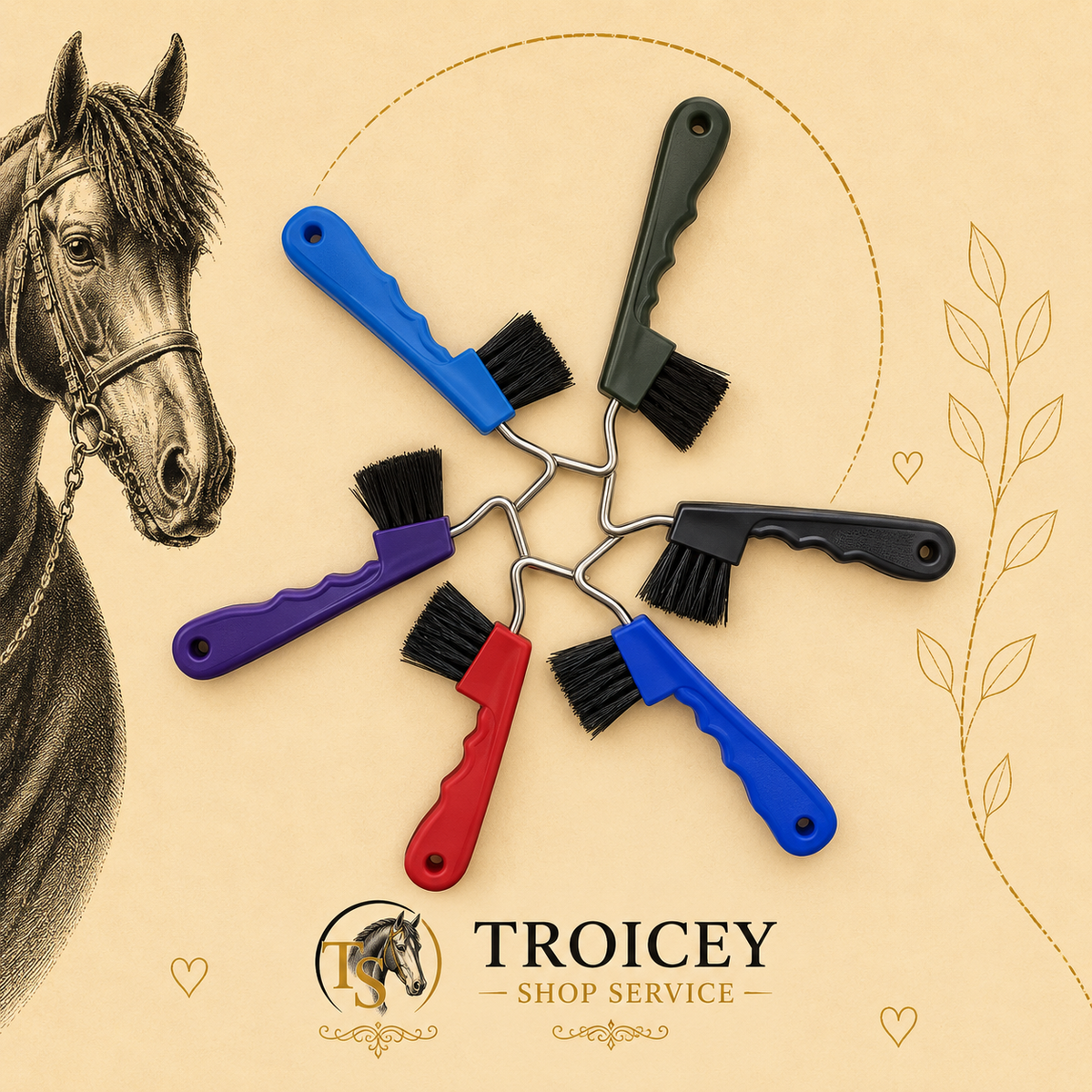 Cure-pieds brosse HIPPOTONIC