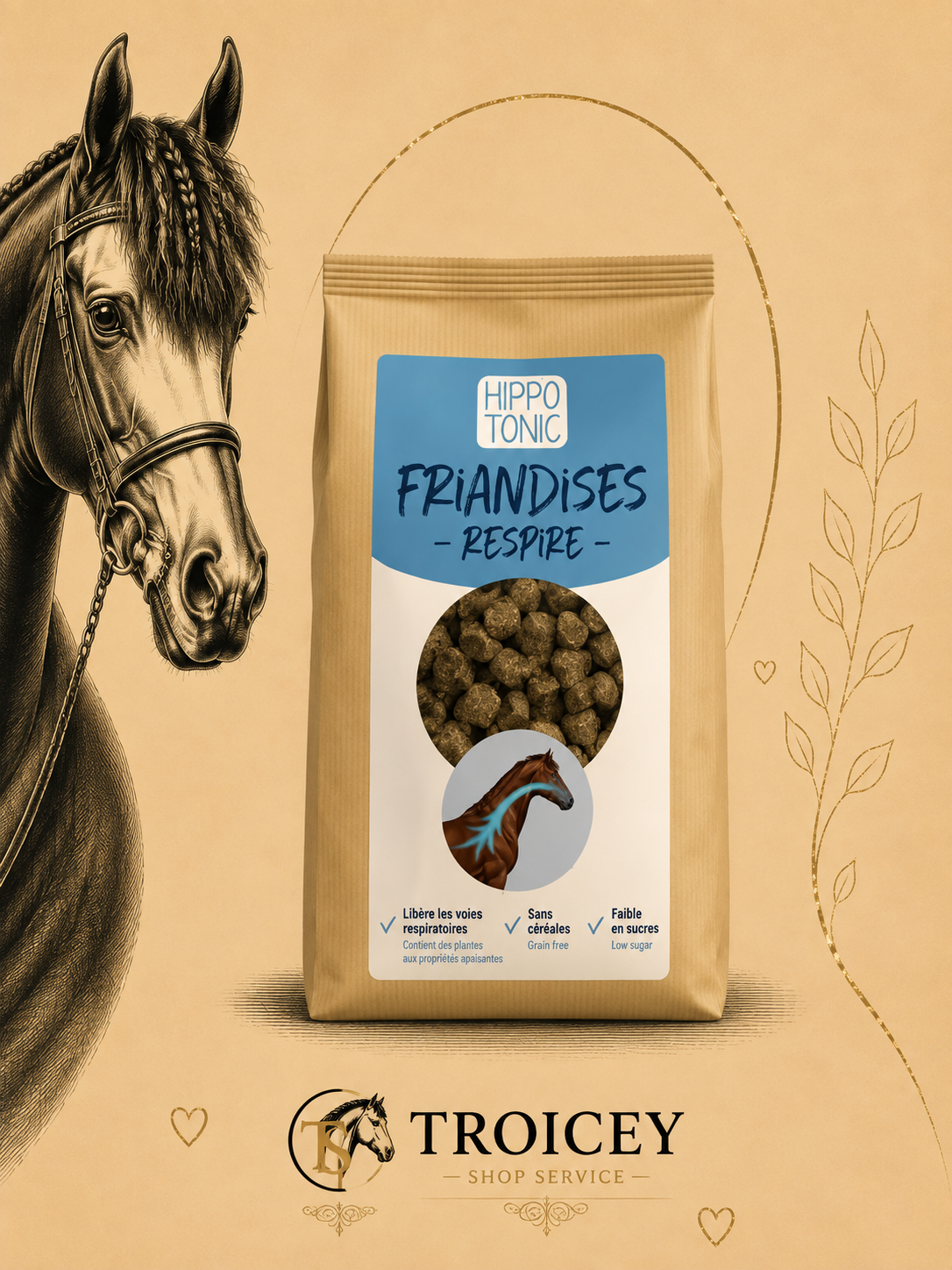 Friandises HIPPOTONIC - Respire