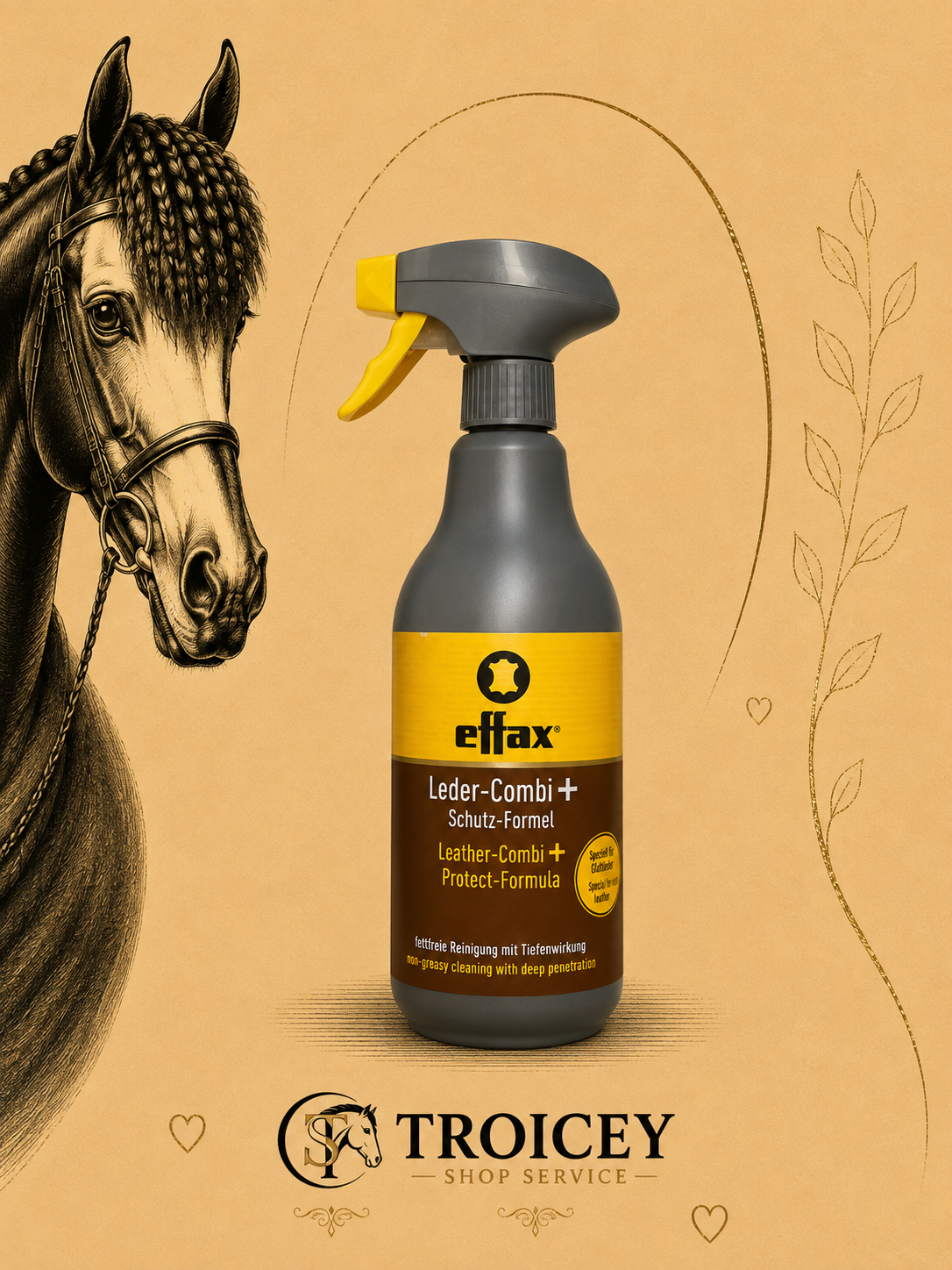 Spray EFFAX - Cuir Combi+