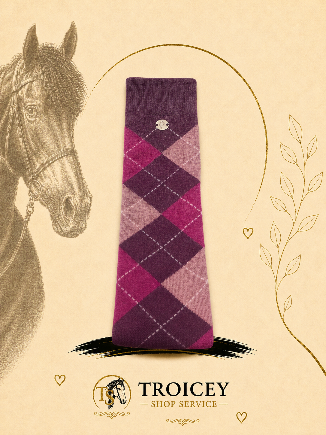 Chaussettes EQUITHEME - Argyle